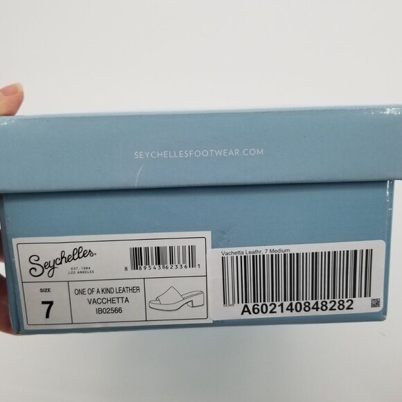Seychelles Buttery Leather Vacchetta Platform Sandals Size 7 Med. (Never Worn) - Picture 8 of 11